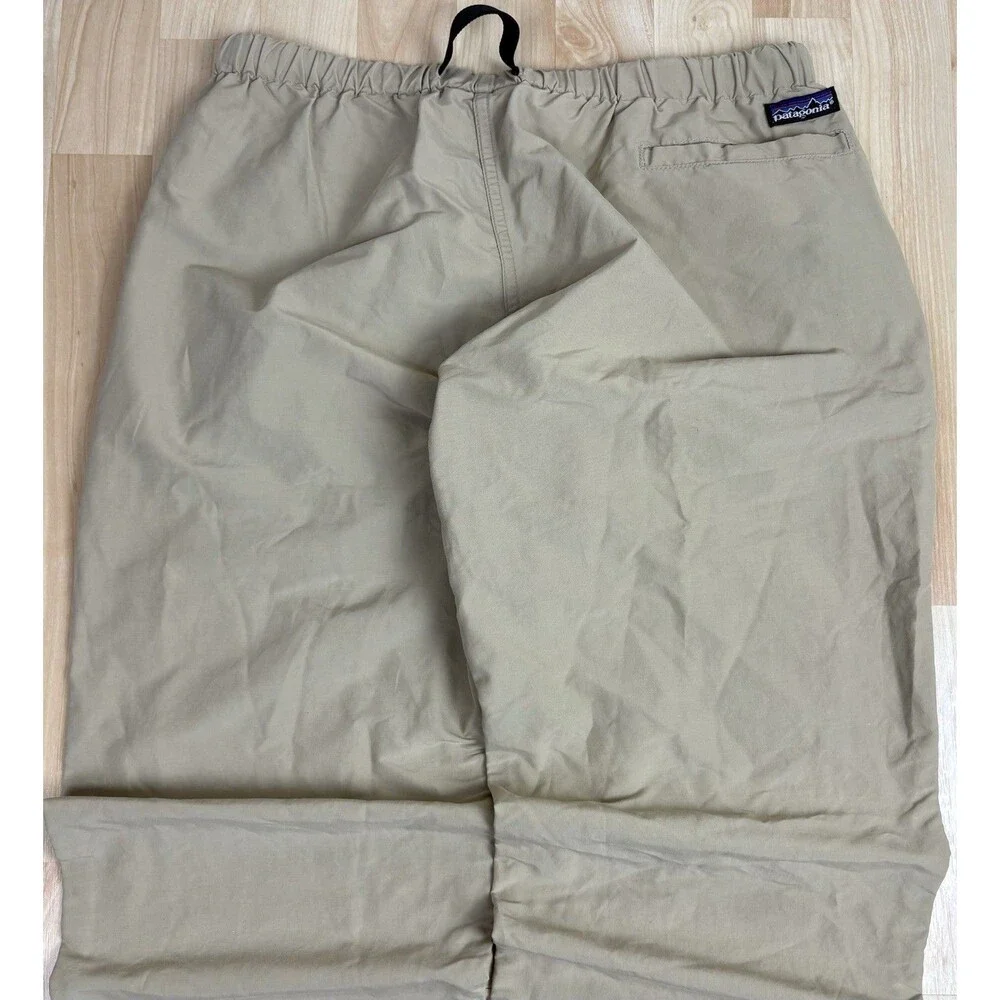 Vintage 90s Patagonia Pants / Hiking / Outdoors / Size Medium / Beige